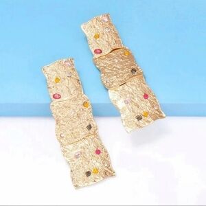 Luxury Dangle Gold Earrings